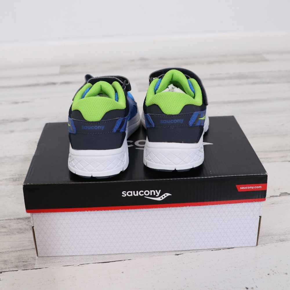 Saucony Kids Sneakers in Blue and Green - Picture 5 of 9